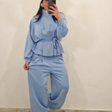 Coordinato tuta ASSIA celeste