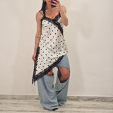 Maxi canotta FREYA pois