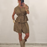 Coordinato LEYA verde militare