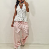 Maglia Pois bianca