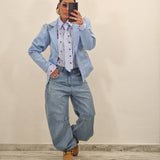 Jacket SENNA celeste