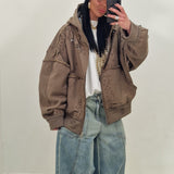 Maxi felpa ETIOPIA cacao