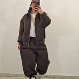 Coordinato/Tuta MECY marrone