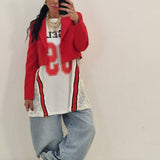 Blazer Crop rosso