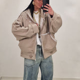 Maxi felpa ETIOPIA beige