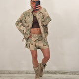 Pantaloncino OLIVER camouflage