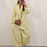 Coordinato PERLA giallo