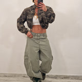 Jeans MESSICO verde militare
