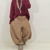 Maxi felpa BEA bordeaux