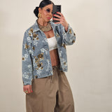DAISY brown eco fur sleeveless jacket