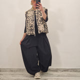 Gilet MIAMI leopardato