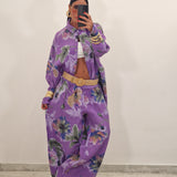 Coordinato AVIA viola