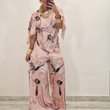 Coordinato HELIN rosa