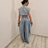 Coordinato in denim MASON