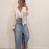 Casacca KITTY bianca