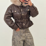 Giubbino Trendy marrone