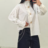 Camicia Rose bianca