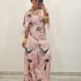 Coordinato HELIN rosa