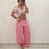 Jeans  YARA rosa