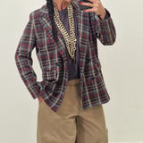 Blazer SKAKKO borgogna
