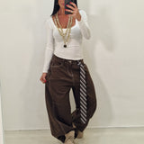 Jeans Maison marrone