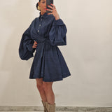 Abito di jeans TRENDY blu scuro