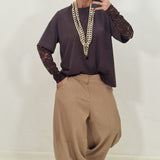 Maglia Andrometa marrone