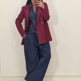 Blazer Raissa borgogna