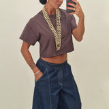 Maglia Fiona marrone