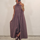 Camicione STACY righe bordeaux