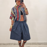 Camicia ALMA righe blu