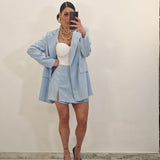 Coordinato JENNIFER celeste