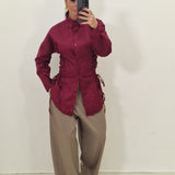 Camicia Samira bordeaux