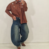 Camicia Louis marrone