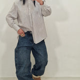 Camicia MALVY righe marrone