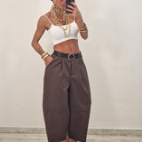 Pantalone STEVEN marrone