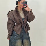 Brown LOPEZ sheepskin