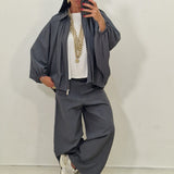 Coordinato Asia grigio
