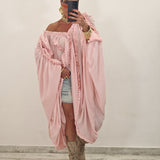 Maxi casacca BUBBLE rosa