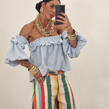 Maglia GLAMM celeste