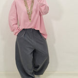 Maxi felpa BEA rosa