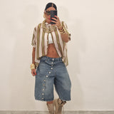 Bermuda in denim LUCAS