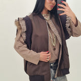 Brown KISS vest