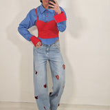 Camicia HELENA celeste