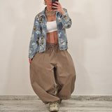 DAISY brown eco fur sleeveless jacket