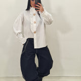 Camicia Rose bianca
