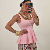 Canotta ELETTRA rosa