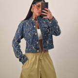 DAISY brown eco fur sleeveless jacket
