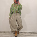 Pantalone in denim KORS tortora