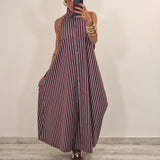 Camicione STACY righe bordeaux